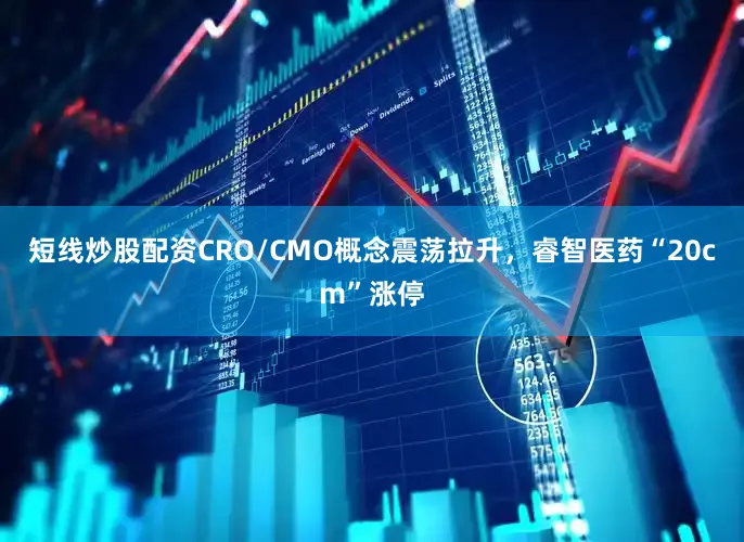 短线炒股配资CRO/CMO概念震荡拉升，睿智医药“20cm”涨停